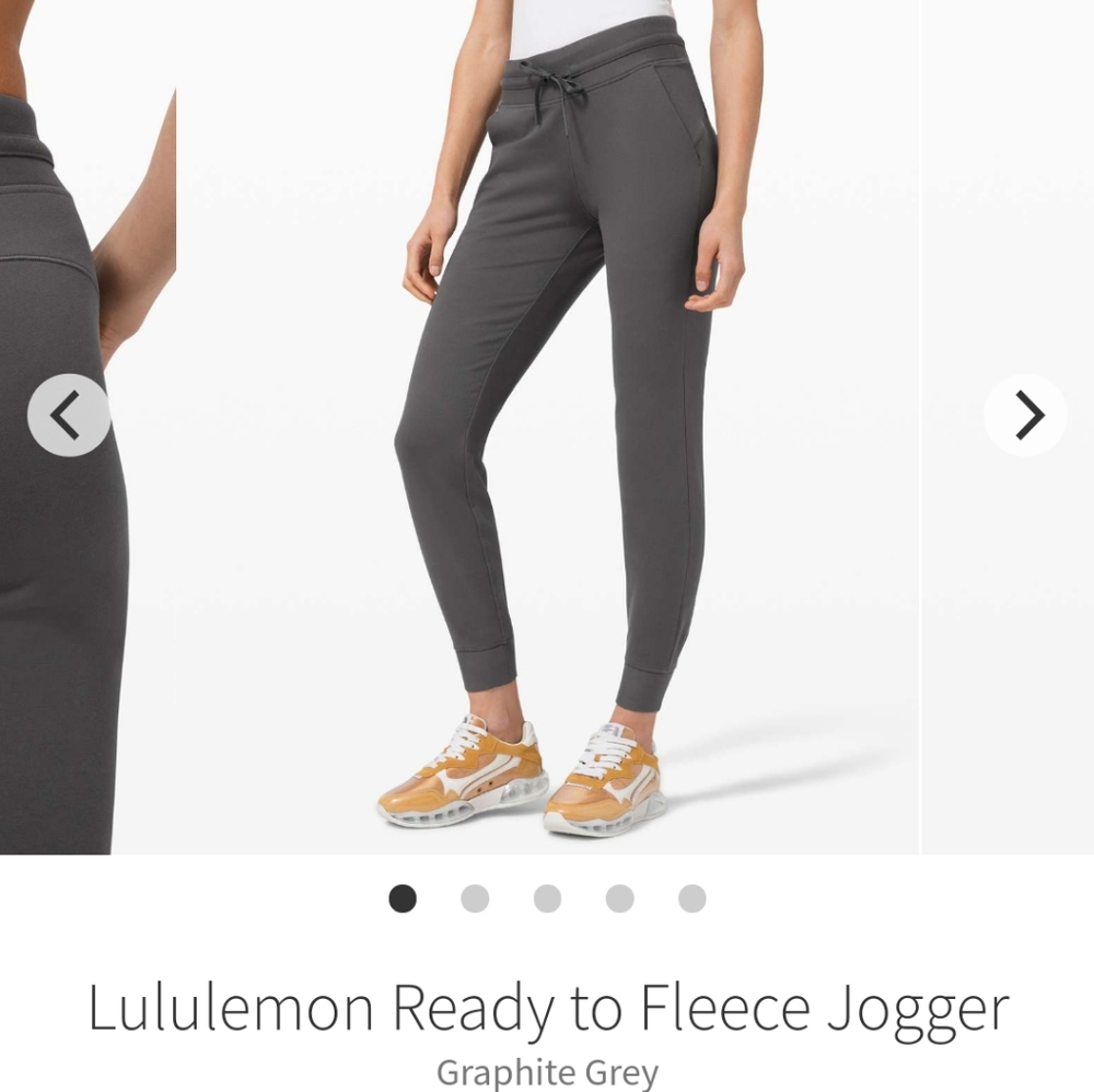 Lululemon Ready to Fleece Jogger Size 6